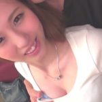 A 19-year-old college girl like a model with a slender shakes bi