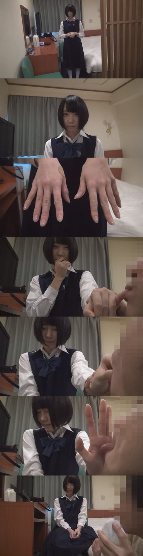 Legal footage just by licking fingers, soles, and armpits