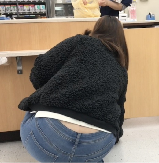 [Mature woman's ass] Soft denim ass Excited by the ideal marshmallow [...]