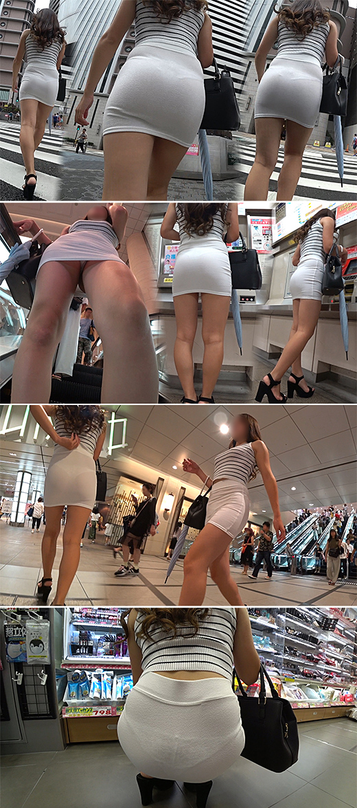 【特福錞格】【フルHD 高画質】透けＴバックを見せられたら我慢出来るワケがないっ！！セクシーギャルの誘惑に釘付け！！